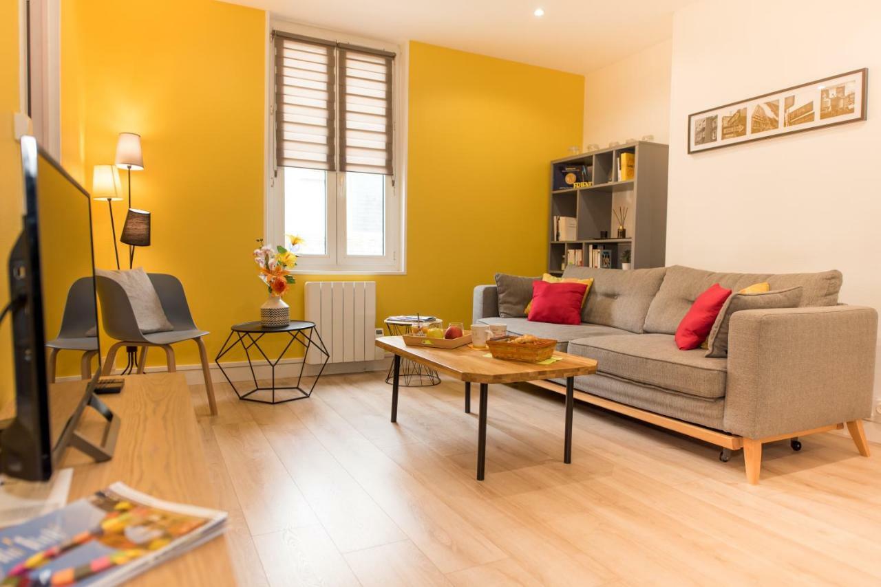 Appartement Elegant & Ensoleille - Centre-Ville Le Havre Exterior foto